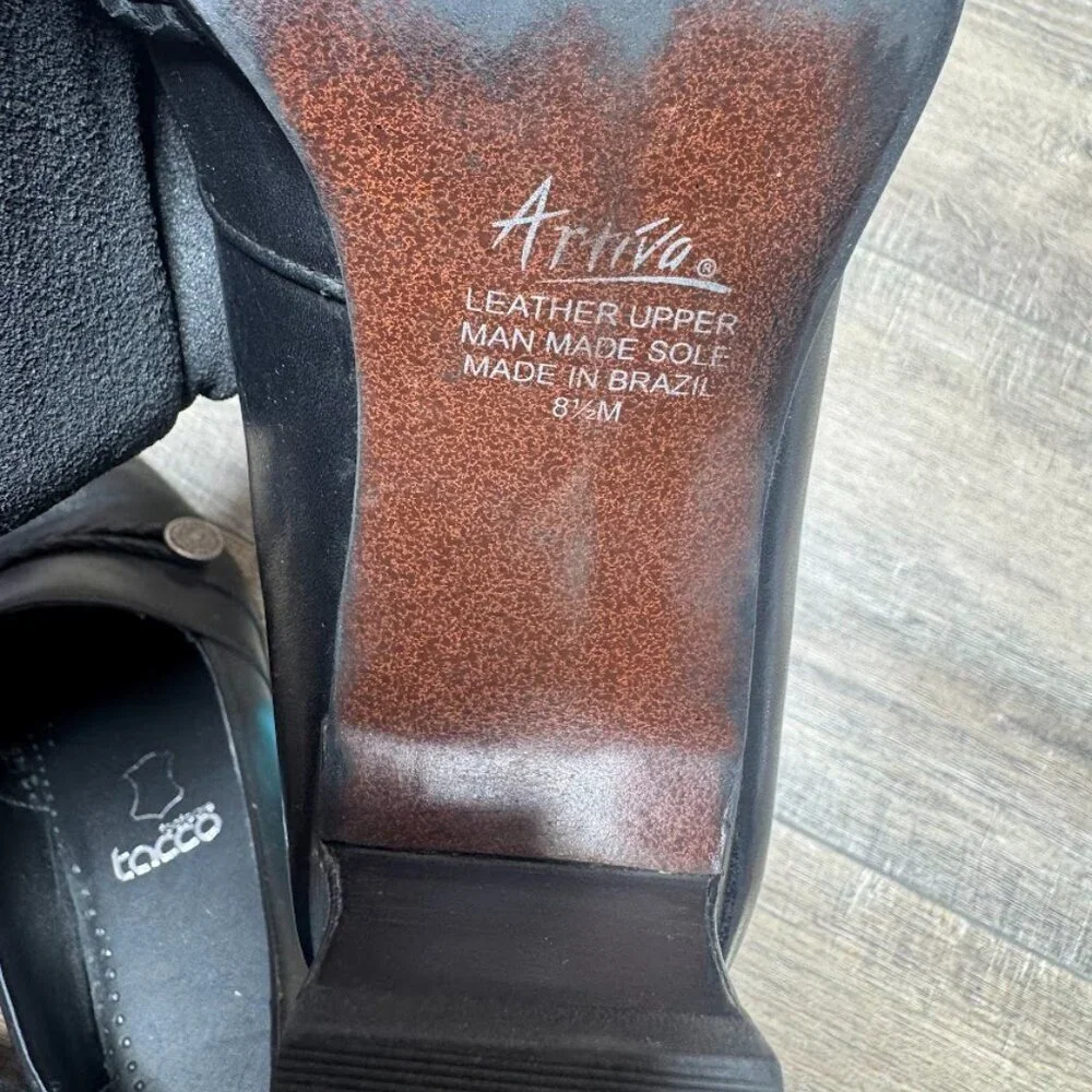Artiva black leather